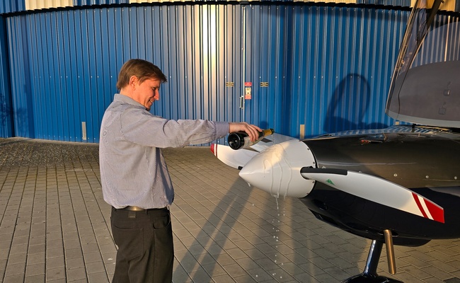 Jedes Flugzeug hat eine Geschichte. Dieses hier ist Sven